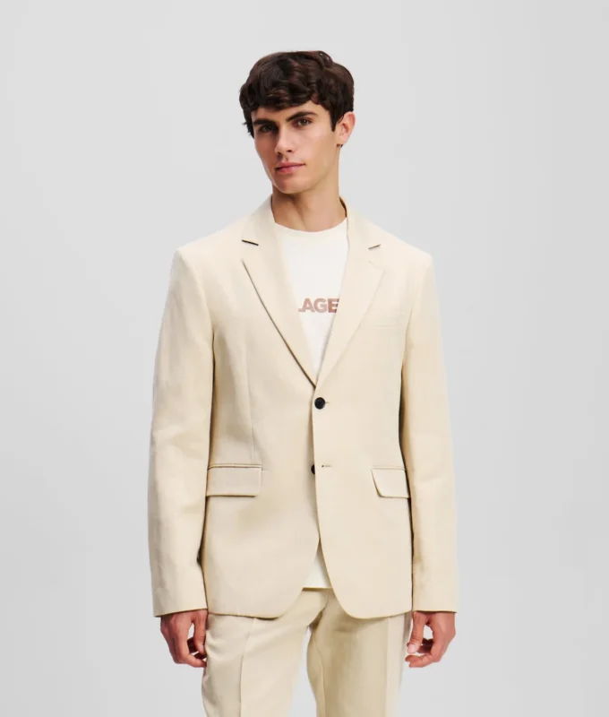 Keten Blazer Keten Blazer