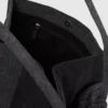 İki renkli denim alışveriş çantası İki renkli denim alışveriş çantası