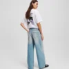 KIRİŞLİ GENİŞ BACAKLI JEAN KIRİŞLİ GENİŞ BACAKLI JEAN