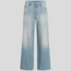 KIRİŞLİ GENİŞ BACAKLI JEAN KIRİŞLİ GENİŞ BACAKLI JEAN