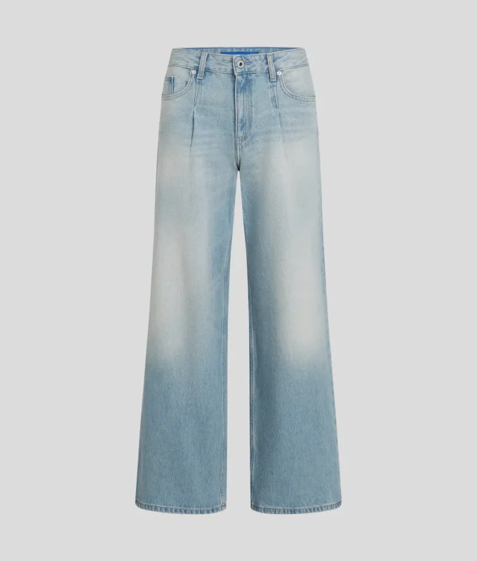 KIRİŞLİ GENİŞ BACAKLI JEAN KIRİŞLİ GENİŞ BACAKLI JEAN