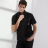 KISA KOLLU KONTRAST DİKİŞLİ GÖMLEK KISA KOLLU KONTRAST DİKİŞLİ GÖMLEK