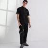 KISA KOLLU KONTRAST DİKİŞLİ GÖMLEK KISA KOLLU KONTRAST DİKİŞLİ GÖMLEK