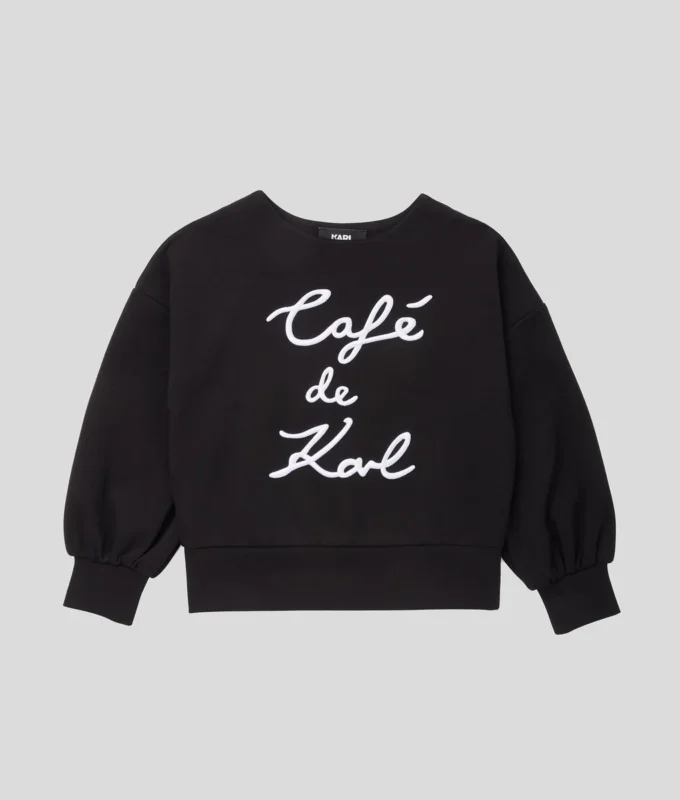 KIZ ÇOCUK CAFÉ DE KARL SWEATSHIRT KIZ ÇOCUK CAFÉ DE KARL SWEATSHIRT