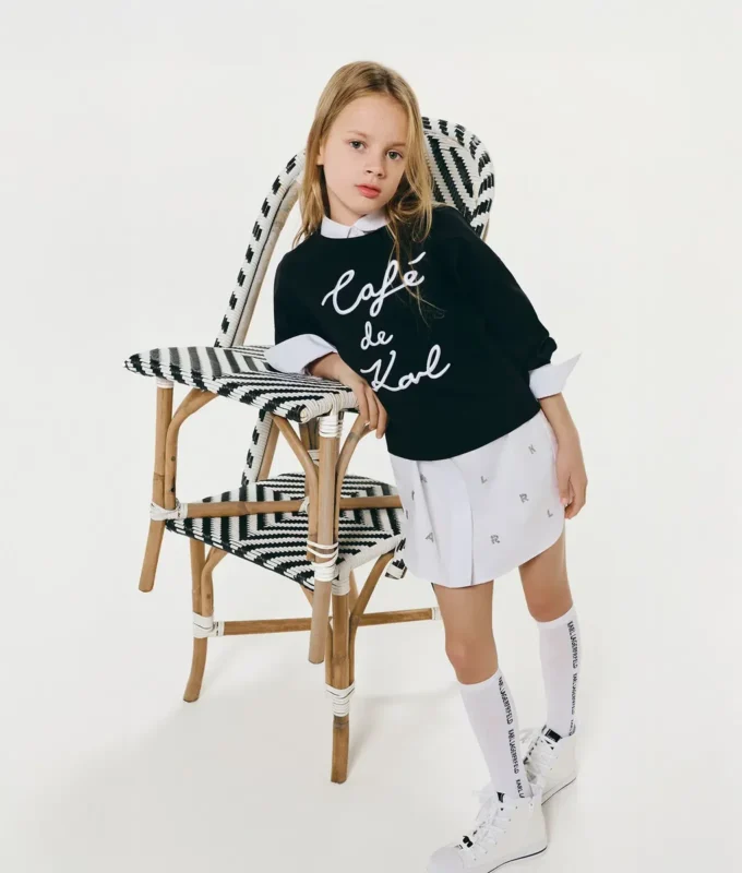 KIZ ÇOCUK CAFÉ DE KARL SWEATSHIRT KIZ ÇOCUK CAFÉ DE KARL SWEATSHIRT