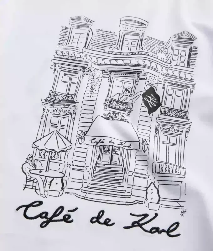 KIZ ÇOCUK CAFÉ DE KARL TİŞÖRT KIZ ÇOCUK CAFÉ DE KARL TİŞÖRT