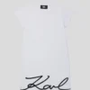 KIZ ÇOCUK SIGNATURE TİŞÖRT ELBİSE KIZ ÇOCUK SIGNATURE TİŞÖRT ELBİSE