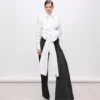 KL Studio fiyonk detaylı gömlek KL Studio fiyonk detaylı gömlek