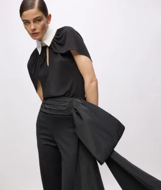 KL Studio fiyonk detaylı pantolon