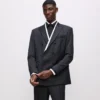 KL Studio kontrast biyeli blazer KL Studio kontrast biyeli blazer