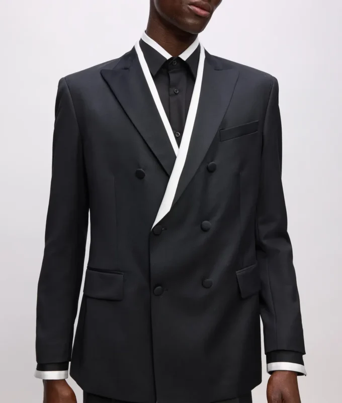 KL Studio kontrast biyeli blazer KL Studio kontrast biyeli blazer