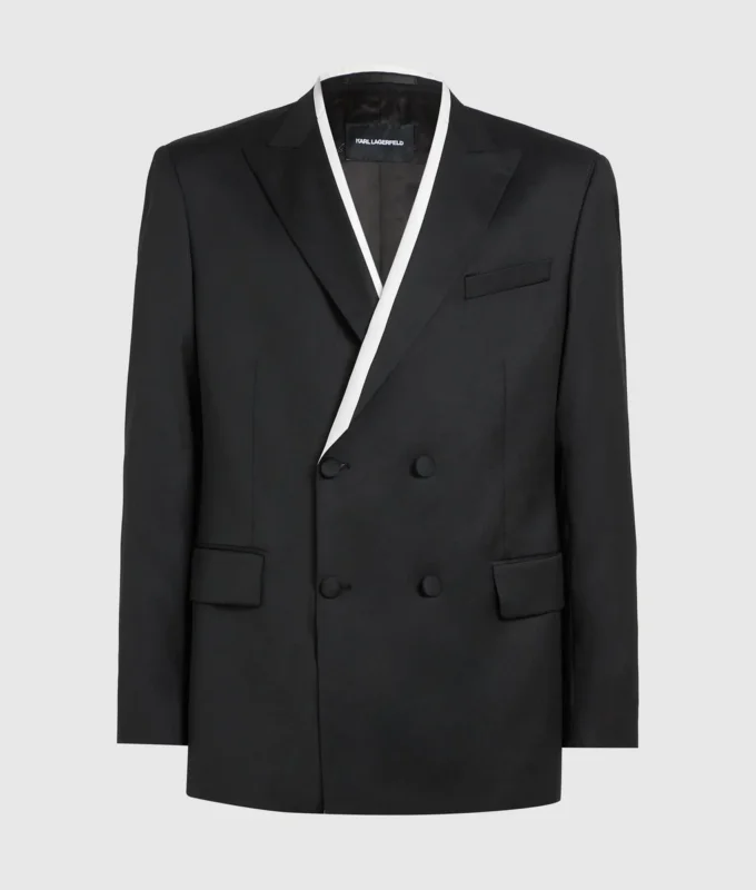 KL Studio kontrast biyeli blazer KL Studio kontrast biyeli blazer