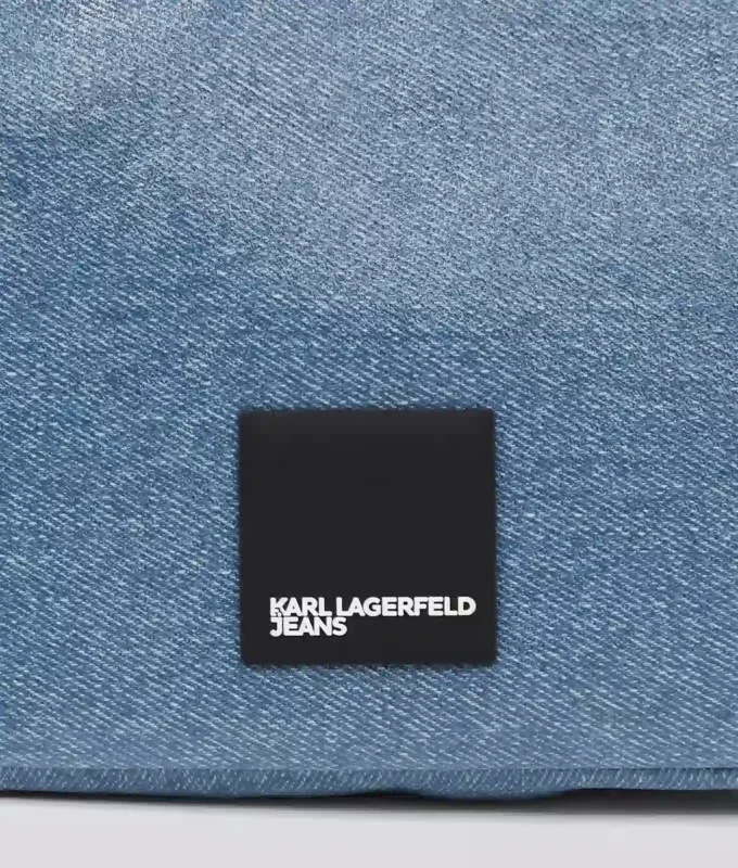 KLJ BOX LOGO KAPLAMALI MİNİ HOBO ÇANTA KLJ BOX LOGO KAPLAMALI MİNİ HOBO ÇANTA
