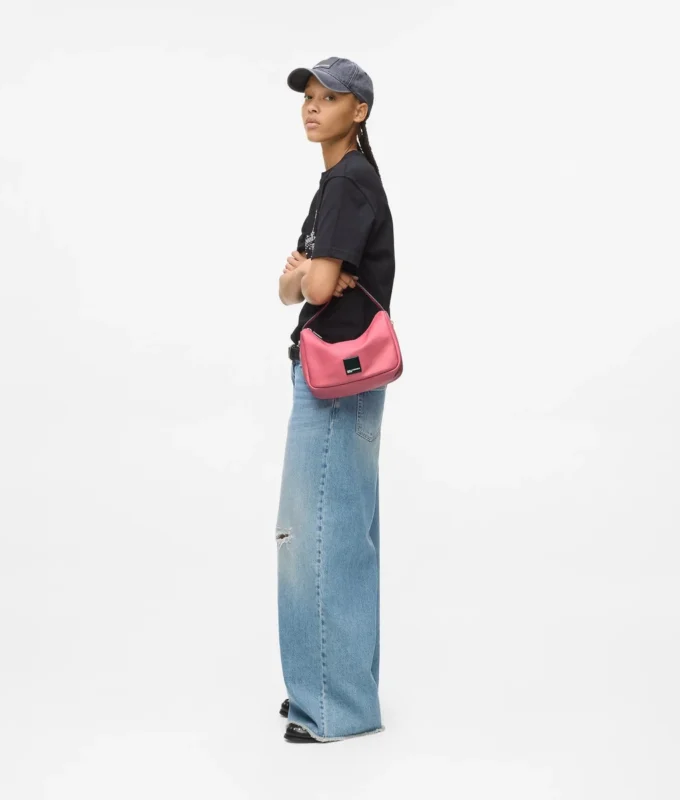 KLJ BOX LOGO YUMUŞAK MİNİ HOBO ÇANTA KLJ BOX LOGO YUMUŞAK MİNİ HOBO ÇANTA