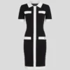 KONTRAST PİPING POLO ELBİSE KONTRAST PİPING POLO ELBİSE
