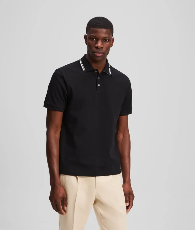 KONTRAST PİPING POLO GÖMLEK KONTRAST PİPING POLO GÖMLEK
