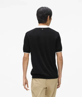 Kontrast yakalı polo gömlek Kontrast yakalı polo gömlek