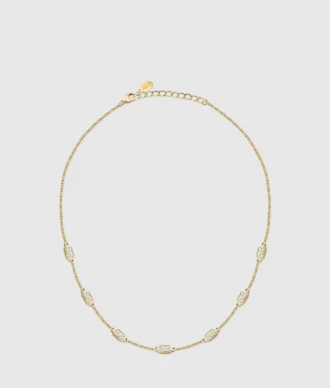 Kristal bağlantılı kolye Kristal bağlantılı kolye