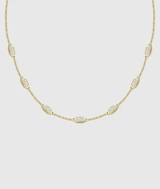 Kristal bağlantılı kolye Kristal bağlantılı kolye
