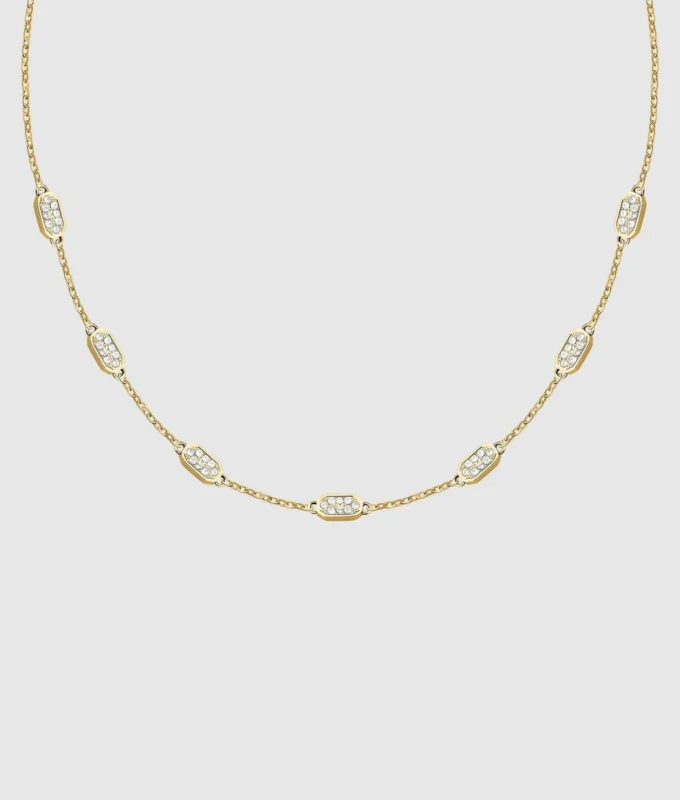 Kristal bağlantılı kolye Kristal bağlantılı kolye