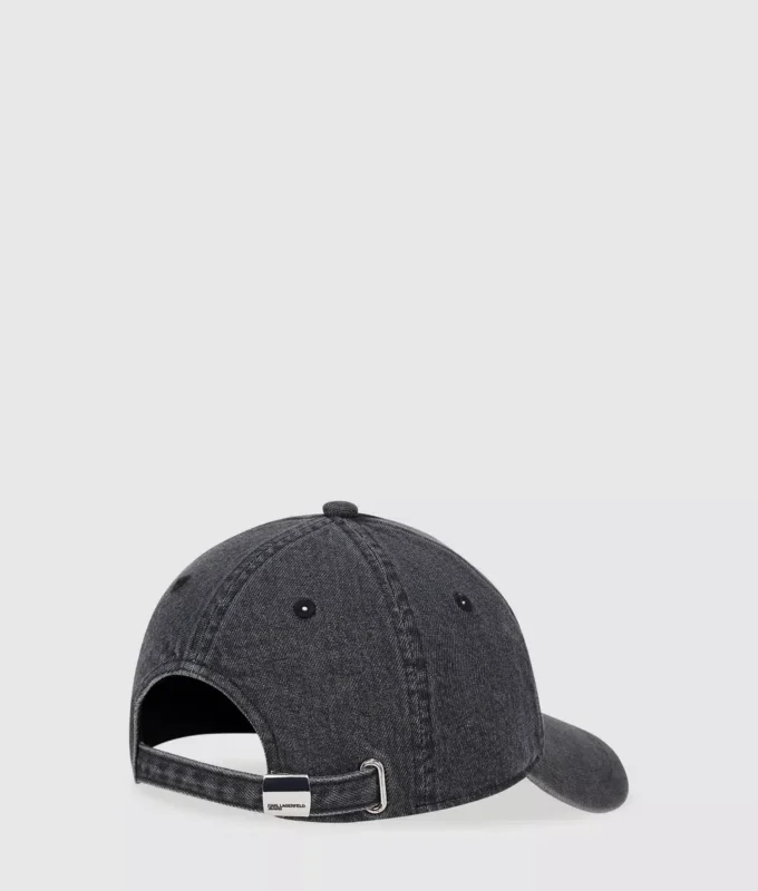 Kutu logolu denim şapka Kutu logolu denim şapka