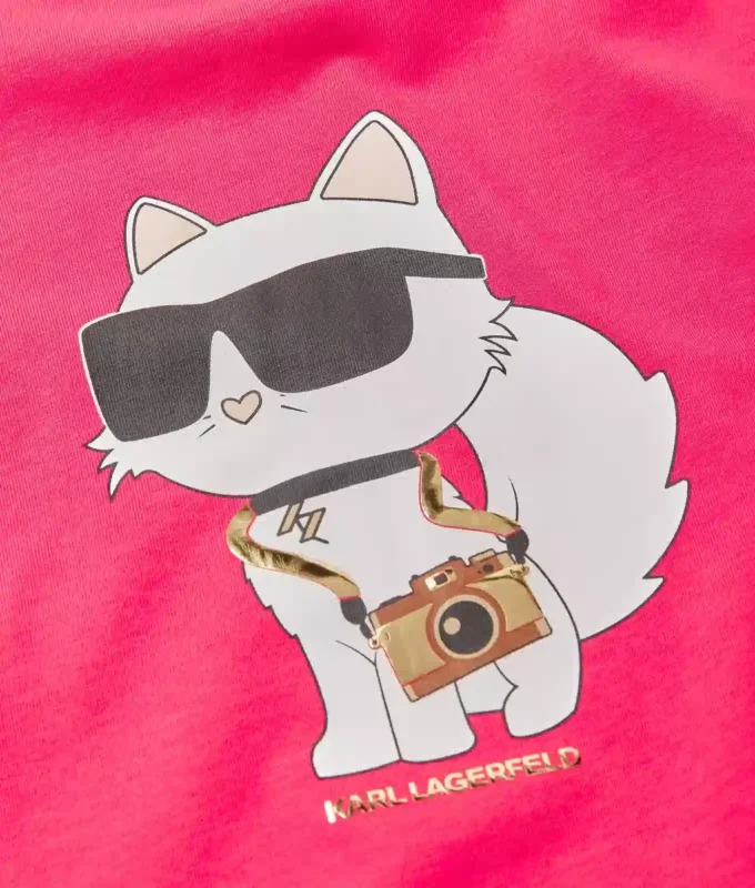 Kız Çocuk Ikon Choupette Tişört Kız Çocuk Ikon Choupette Tişört