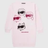 Kızlar için Ikon sweatshirt elbise Kızlar için Ikon sweatshirt elbise