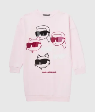 Kızlar için Ikon sweatshirt elbise Kızlar için Ikon sweatshirt elbise