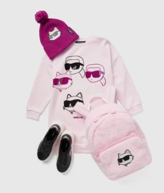 Kızlar için Ikon sweatshirt elbise Kızlar için Ikon sweatshirt elbise