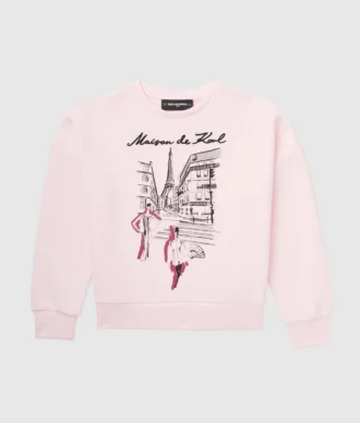 Kızlar için Maison de Karl sweatshirt Kızlar için Maison de Karl sweatshirt