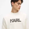 Logo baskılı bisiklet yaka sweatshirt Logo baskılı bisiklet yaka sweatshirt