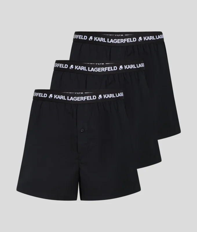 LOGO DOKUMA BOXER ŞORT – 3’LÜ PAKET LOGO DOKUMA BOXER ŞORT – 3’LÜ PAKET