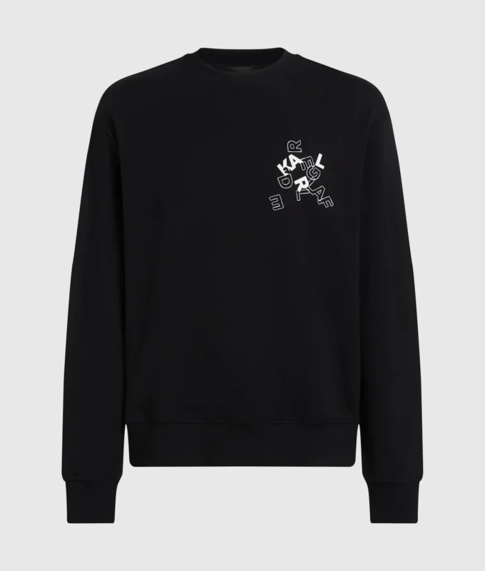 Logo harfli sweatshirt Logo harfli sweatshirt