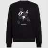 Logo harfli sweatshirt Logo harfli sweatshirt