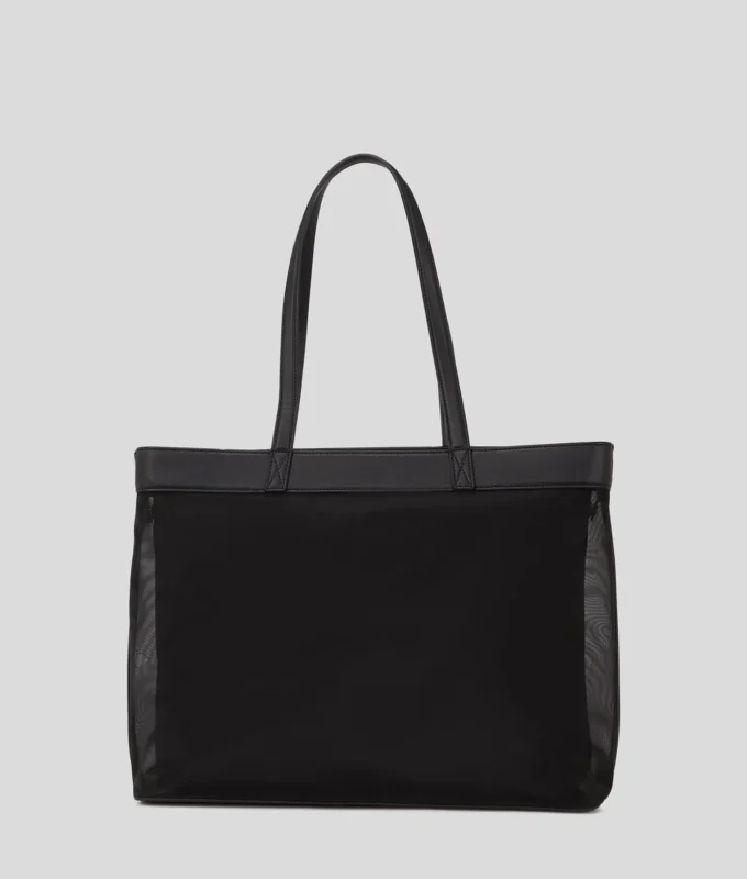 LOGO MESH BEACH TOTE ÇANTA LOGO MESH BEACH TOTE ÇANTA