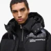Logo puffer ceket Logo puffer ceket