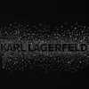 Logo rhinestone alışveriş çantası