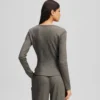 LOGO RIBBED PİJAMA TAKIMI LOGO RIBBED PİJAMA TAKIMI