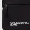 Logo slim crossbody çanta