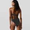 Metalik bandeau bikini üstü Metalik bandeau bikini üstü