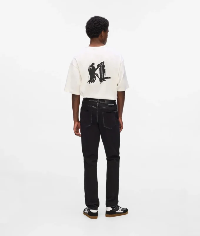 Metalik detaylı slim jean Metalik detaylı slim jean