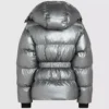 Metalik puffer ceket Metalik puffer ceket