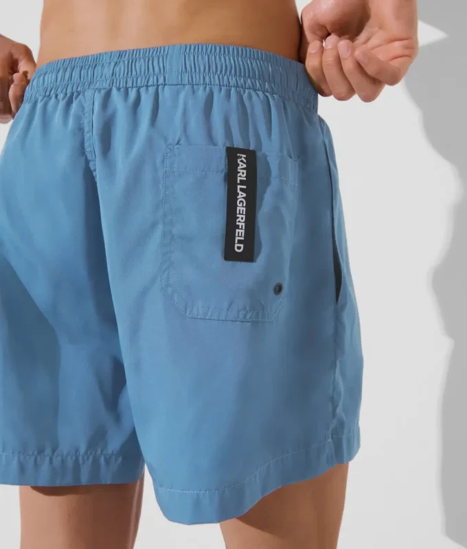 METALİK LOGOLU KISA BOY BOARDSHORTS METALİK LOGOLU KISA BOY BOARDSHORTS