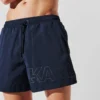 METALİK LOGOLU KISA BOY BOARDSHORTS METALİK LOGOLU KISA BOY BOARDSHORTS