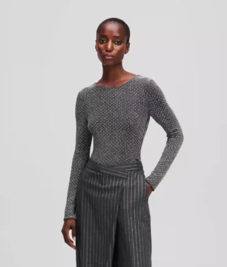 METALİK RİNESTONE BODYSUIT