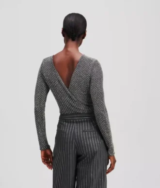 METALİK RİNESTONE BODYSUIT
