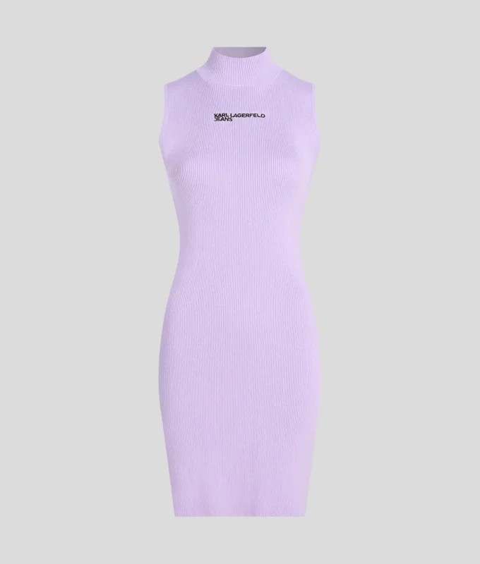 MOCK-NECK ÖRGÜ ELBİSE MOCK-NECK ÖRGÜ ELBİSE