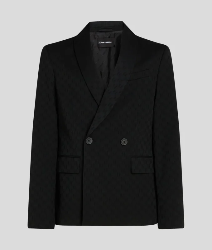 MONOGRAM ÇİFT KRASLI BLAZER MONOGRAM ÇİFT KRASLI BLAZER