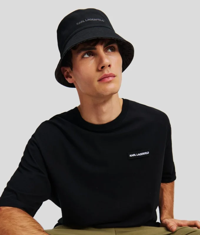 MONOGRAM ÇİFT YÖNLÜ BUCKET ŞAPKA MONOGRAM ÇİFT YÖNLÜ BUCKET ŞAPKA