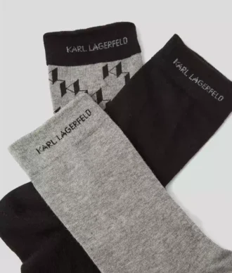 MONOGRAM ÇORAP – 3’LÜ PAKET